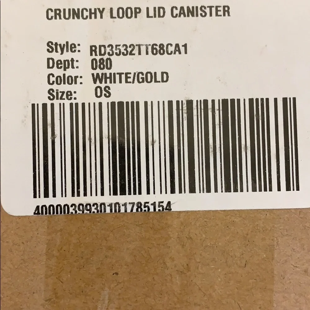 Rae Dunn - Loop Lid Crunchy Small Canister